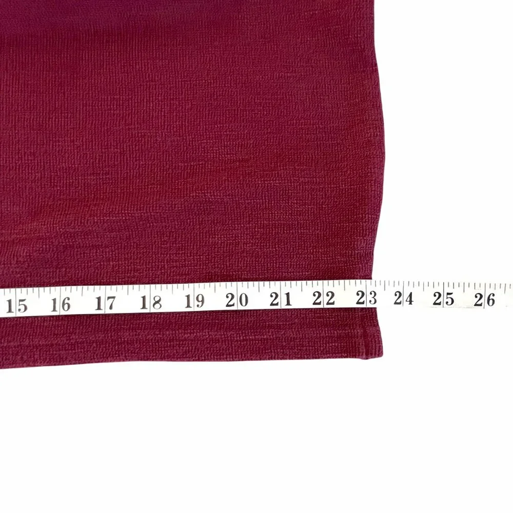 Goodfellow &Co Mens Burgundy Long Sleeve Sweatshirt XL Cotton/Poly Blend EUC
